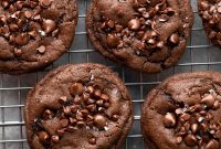 Chewy Double Chocolate Cookies Recipe