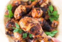 Beer-Marinated Grilled Chicken Drumsticks