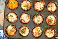 Make-Ahead Ham and Egg Breakfast Cups Recipe