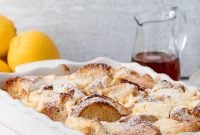 Lemon Cheesecake French Toast Casserole Recipe