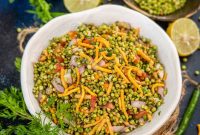 Ponk Bhel (Hurda) Recipe: Gujarati Tender Sorghum Snack