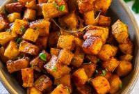 Spiced Roasted Butternut Squash Recipe