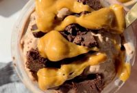 Chocolate Brownie Protein Ice Cream Recipe for the Creami