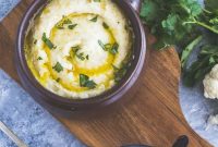 Creamy Keto Mashed Cauliflower