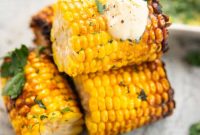 Air Fryer Corn on the Cob Recipe — Juicy and Crispy