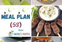 53-Recipe Meal Plan: Weekly Menus and Shopping List