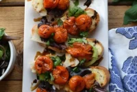 Mediterranean Bruschetta Recipe: Tomato, Olives and Feta