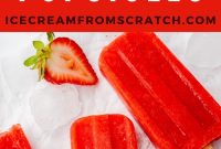 Homemade Fruit Popsicles Recipe for Refreshing Summer Treats