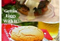 Fig, Bacon and Brie Sausage Burger with Kale