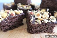 Sugar Free Hazelnut Chocolate Brownies