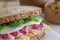 Quick Leftover Turkey and Cranberry Sandwich Recipe
