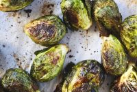 Whole Roasted Brussels Sprouts with Balsamic Glaze