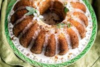 Lemon Thyme Ricotta Semolina Cake Recipe