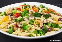 Lemony Vegetable Pasta Salad with Fresh Herbs