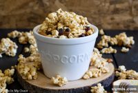 Trail Mix Popcorn Recipe with Nuts and Chocolate