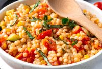 Zesty Summer Couscous Salad with Fresh Herbs