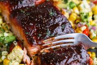 Oven-Baked Brown Sugar-Spiced Salmon