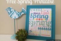 Free Spring Printable Made in PicMonkey