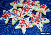 Firecracker Cookies Recipe with Patriotic Sprinkles