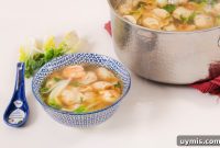 Homemade Wonton Soup Recipe with Pork and Shrimp