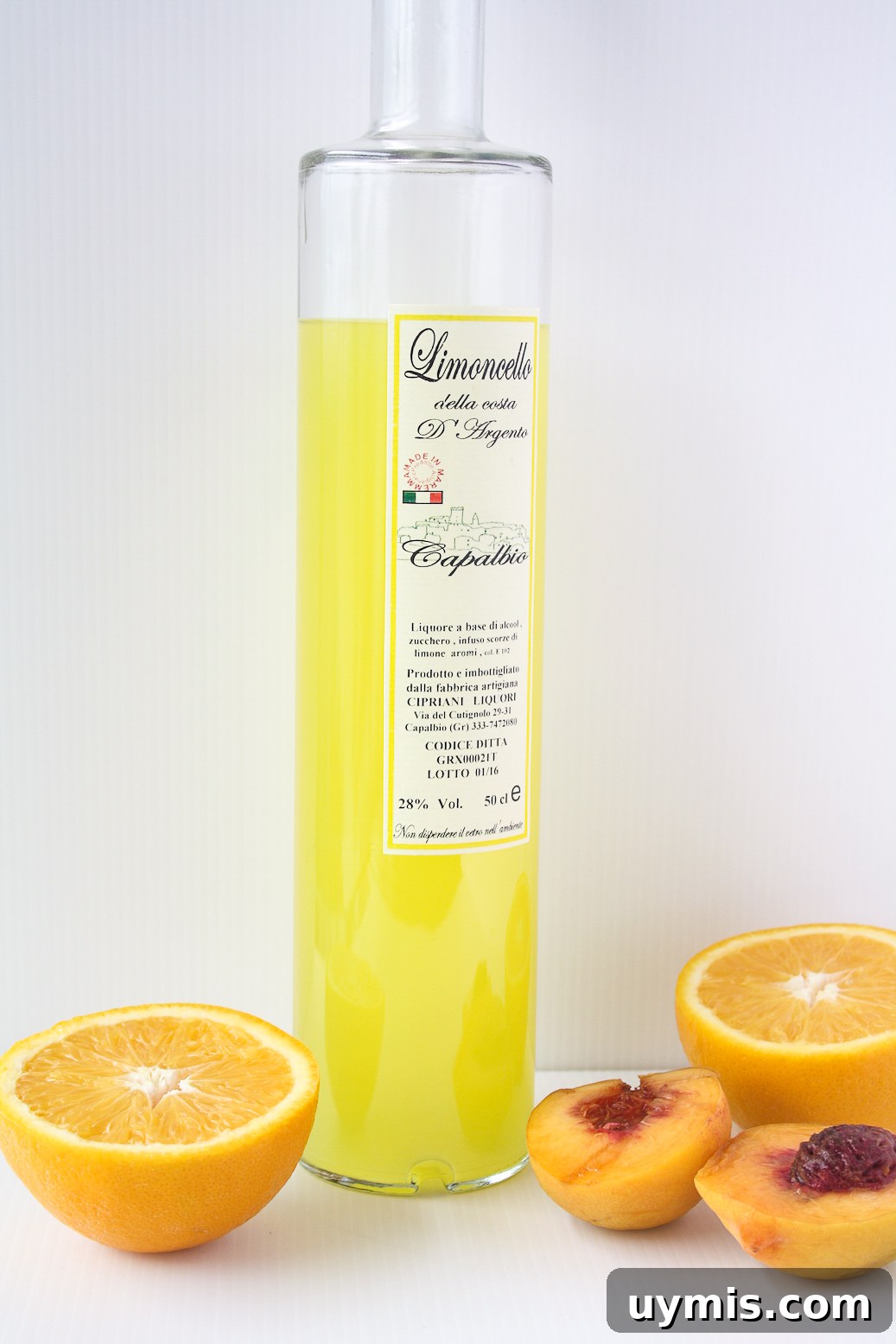 Limoncello Peach Sangria Pitcher Recipe for Summer 3 LimoncelloSangria1
