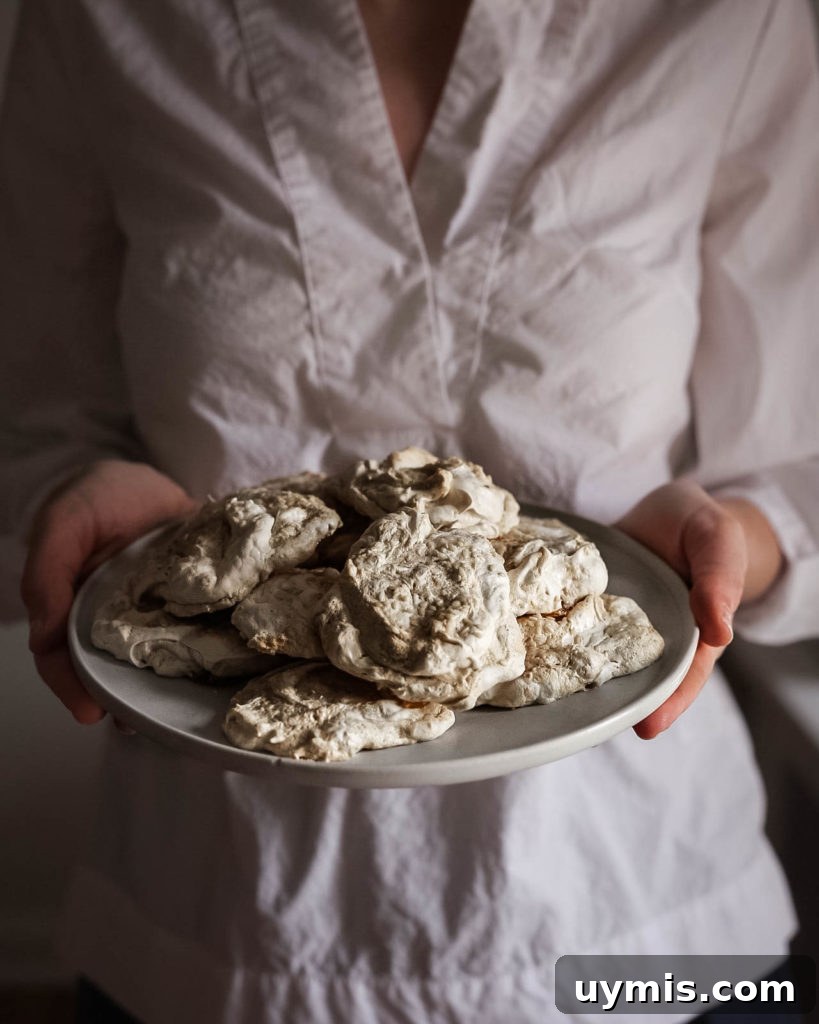 Halva and Tahini Forgotten Cookies 4 sesame halva tahini forgotten cookies