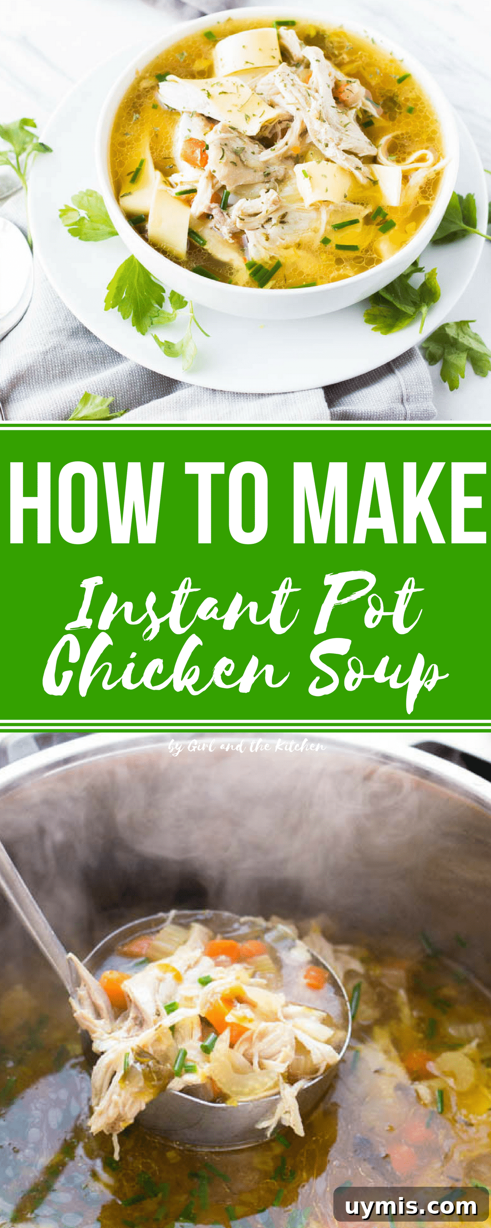 Instant pot Chicken Soup