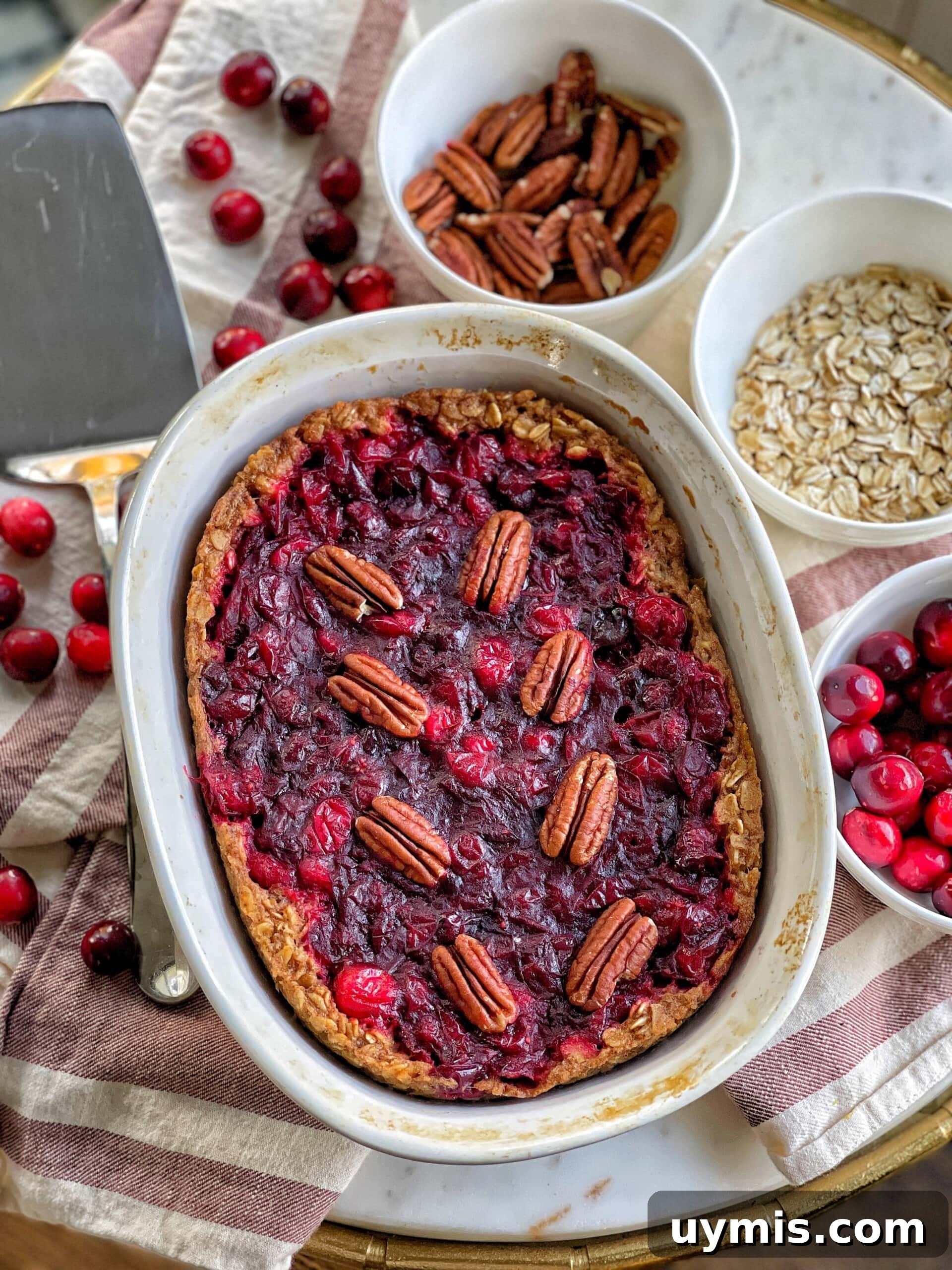 Cranberry Baked Oatmeal Recipe for Brunch 2 cranberry baked oatmeal