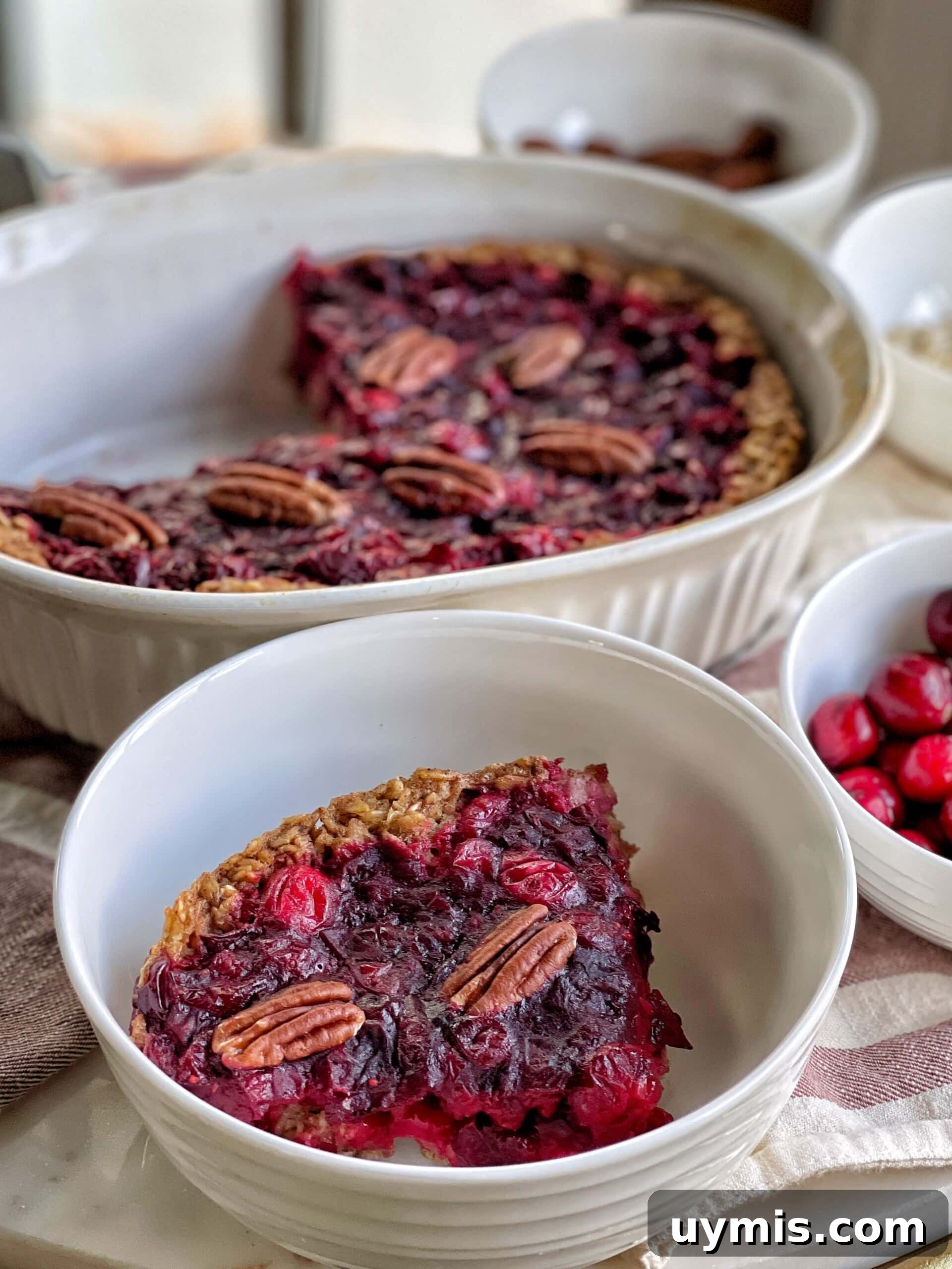 Cranberry Baked Oatmeal Recipe for Brunch 3 cranberry baked oatmeal