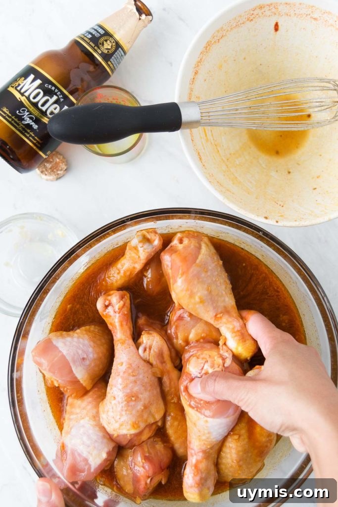 Beer marinated chicken recipe