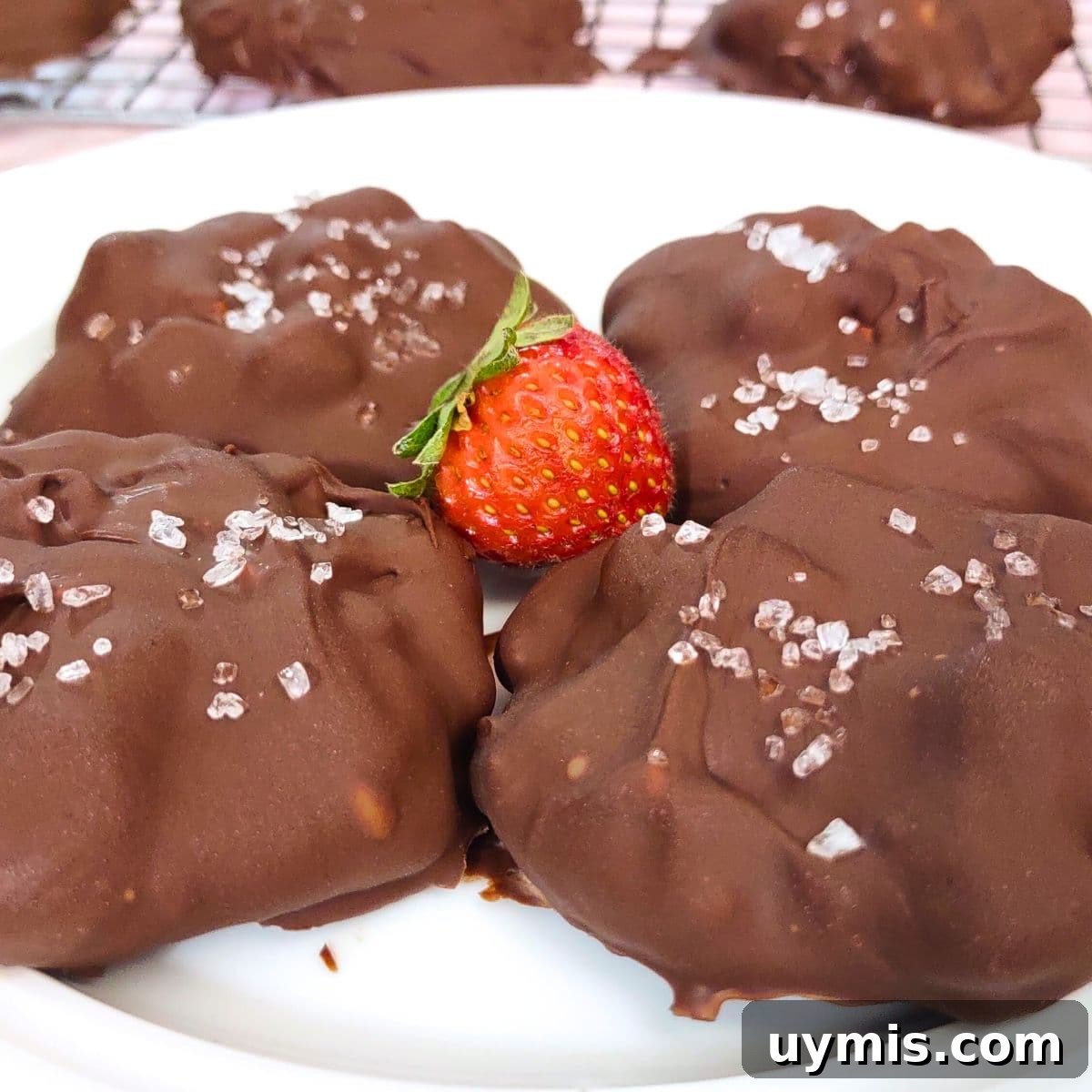 Fall Pumpkin Rice Krispie Treats with Rolos 15 chocolate covered strawberry yogurt clusters recipe dinners done quick featured image