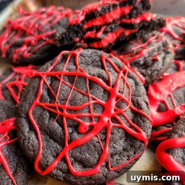 Vampire Cheesecake Cookies