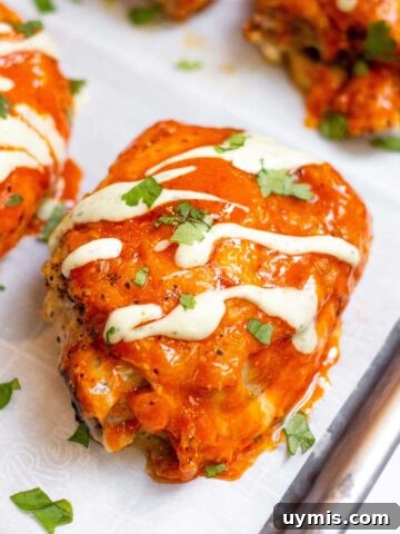 Buffalo Chicken Thighs