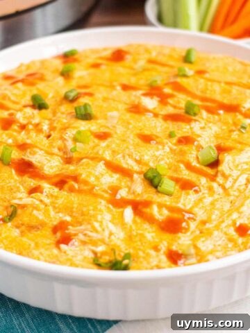 Instant Pot Buffalo Chicken Dip