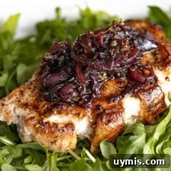 Pork chops with balsamic caramelized onions