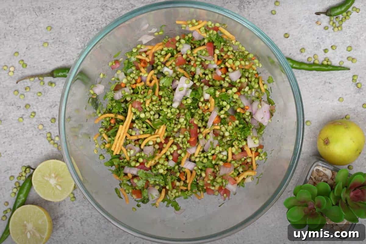 Ponk Bhel (Hurda) Recipe: Gujarati Tender Sorghum Snack 6 Ready hurda bhel.