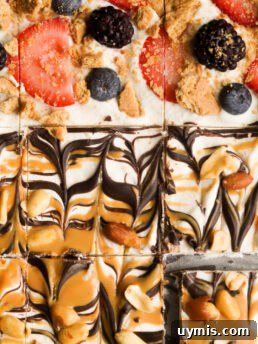Frozen Cottage Cheese Bark