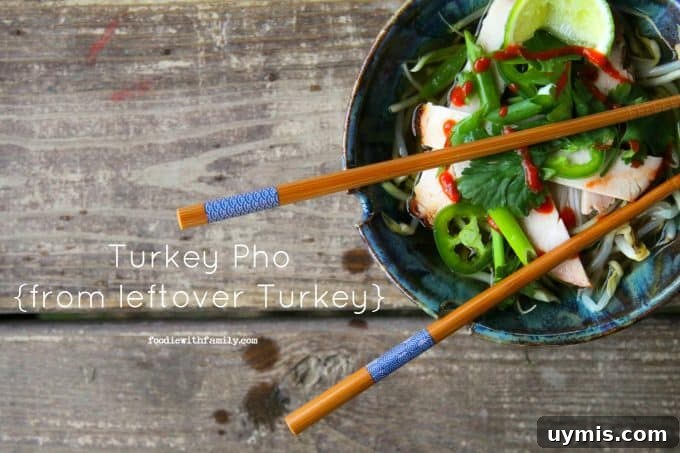 Turkey Pho Recipe: Turn Leftover Roast Turkey into Pho 3 Use your leftover Thanksgiving turkey to make Turkey Pho!