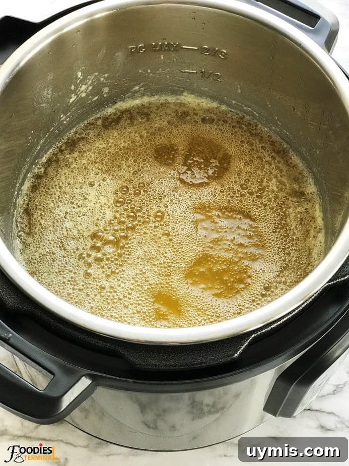 Instant Pot Ghee Recipe: Homemade Clarified Butter 4 cooking clarified butter in the instant pot