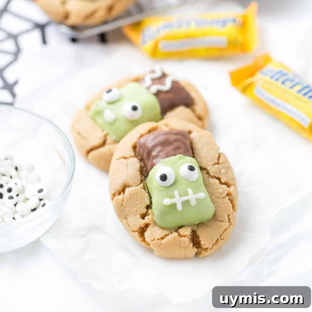 Halloween Eyeball Cookies with Peanut Butter Cups 15 img 15714 16