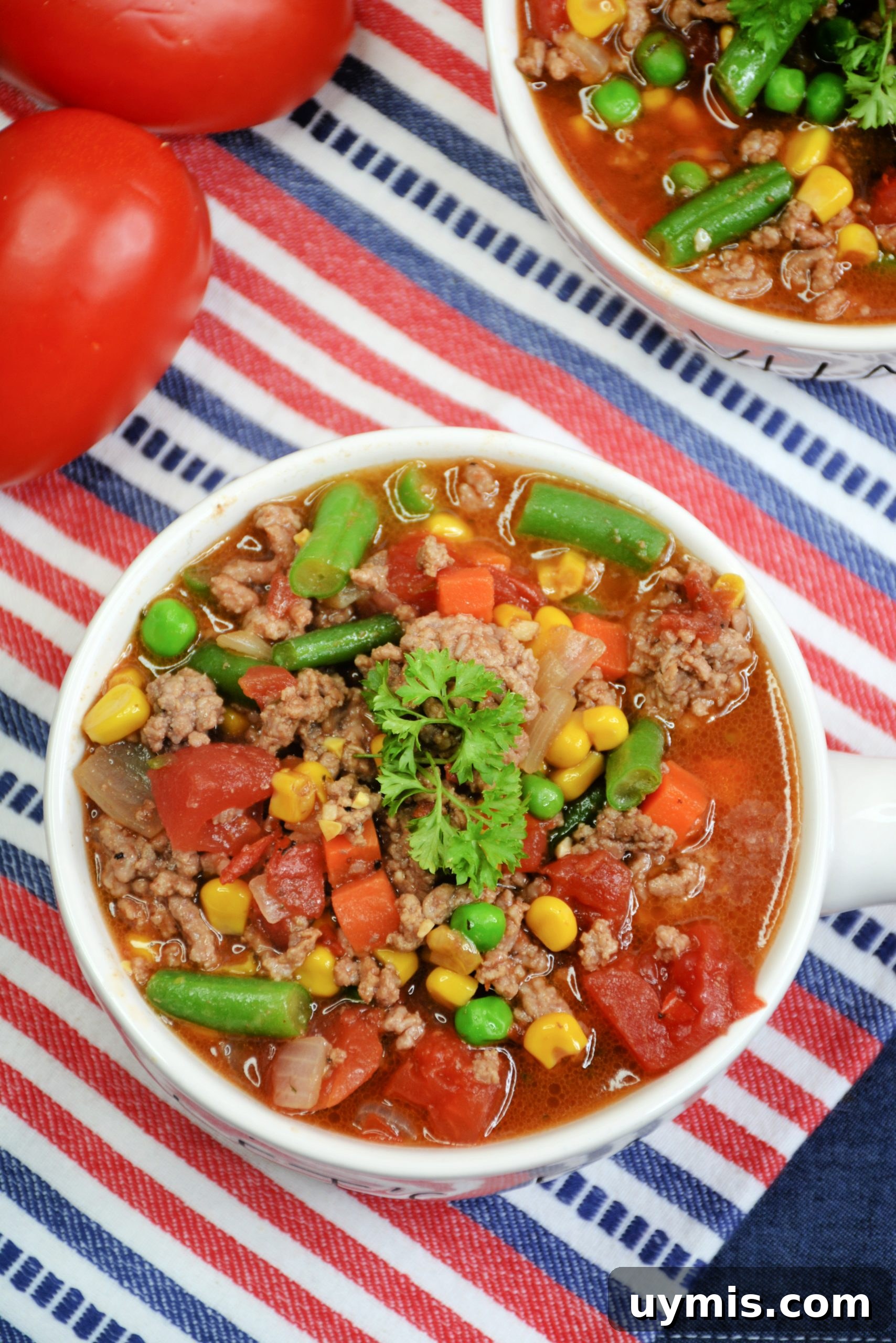 Skinny Vegetable Beef Soup