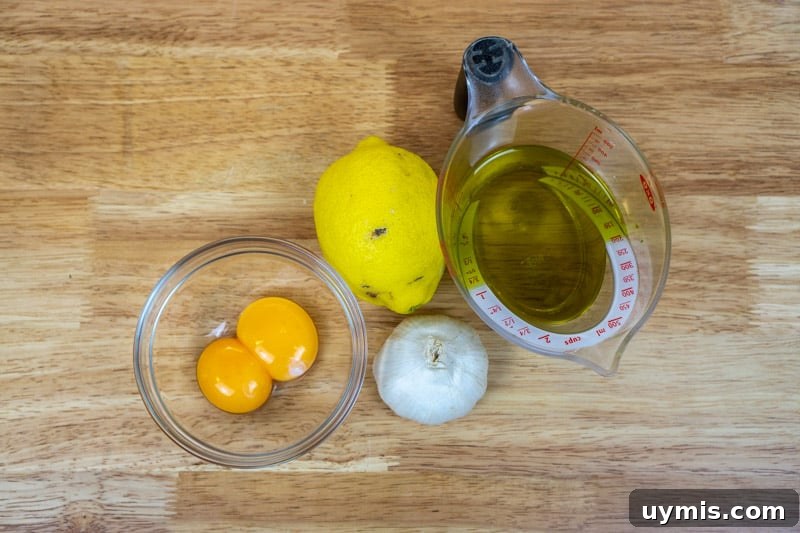 Quick Garlic Aioli Recipe Without Mayo 3 Ingredients for this garlic aioli recipe