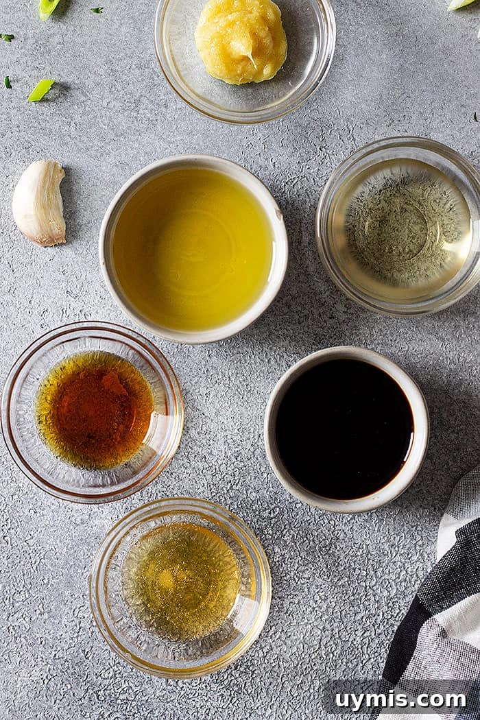 Classic Asian Salad Dressing with Sesame and Soy 3 ingredients to make asian dressing