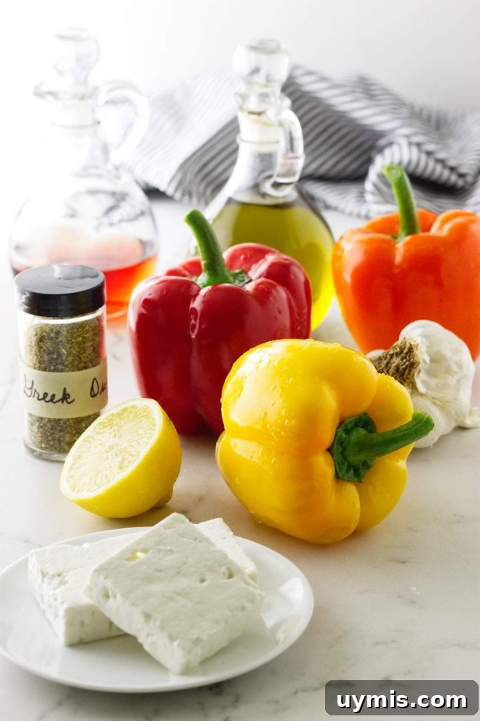 Fresh Veggies and feta cheese