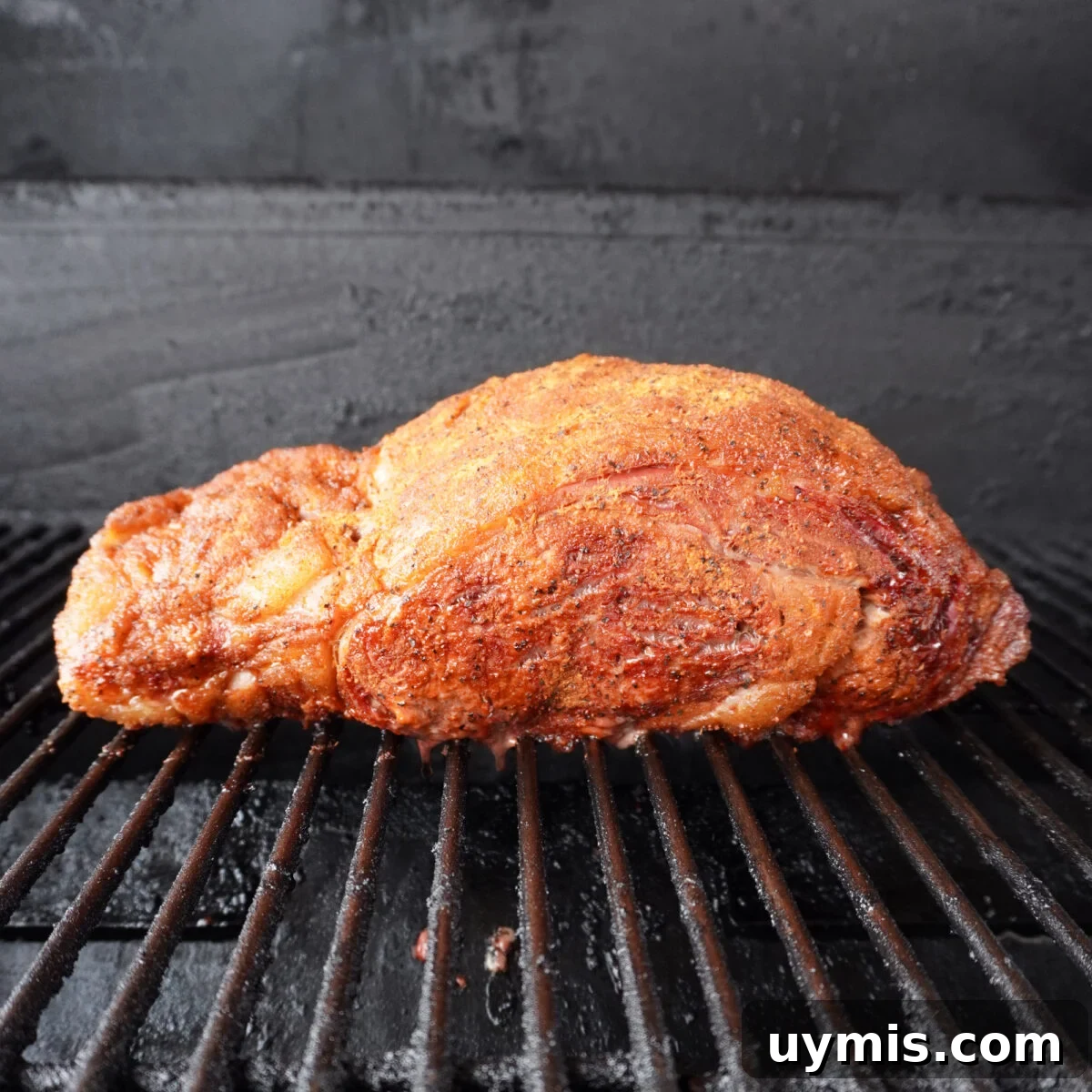 Grilled Prime Rib Sliders with Horseradish Sauce 5 Grilled prime rib on the smoker.