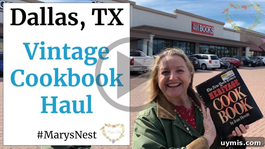 7 Food Storage Mistakes That Waste Food and How to Prevent Them 5 Mary's Nest News Dallas Vintage Cookbook Haul Video