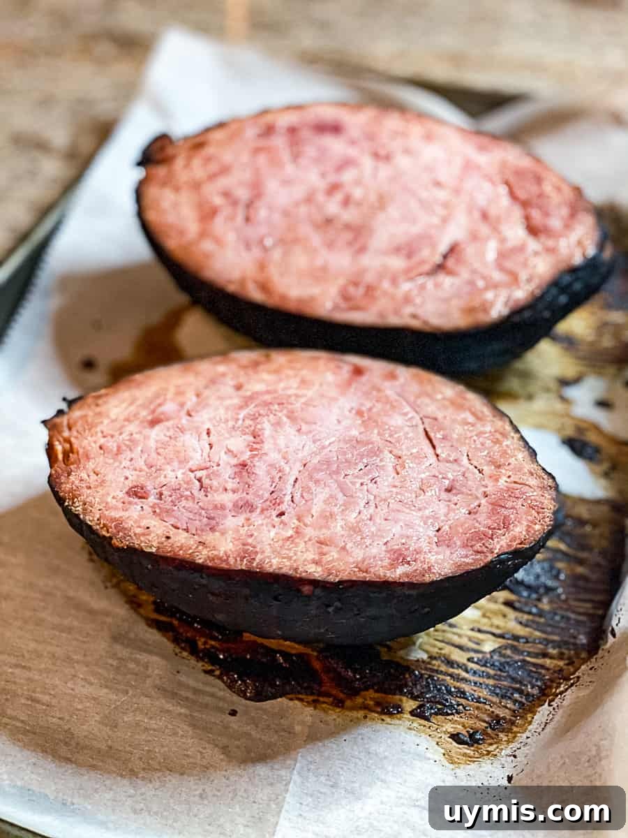 Honey-Glazed Ham Nuggets Recipe with Small Boneless Ham 5 Baked Ham Nugget