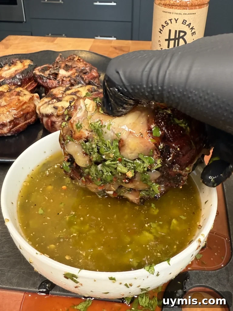 chimichurri in a bowl