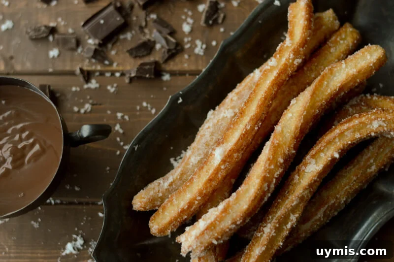 Churros with Spanish Hot Chocolate Recipe 2 Churros and Spanish Hot Chocolate