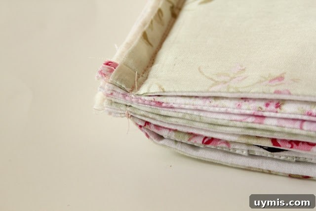 Quiet Book Sew Along Part 9 Finishing Your Book 6 Sewing the quiet book page stacks together